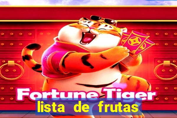 lista de frutas nativas do brasil